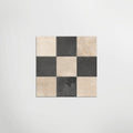 Med Stone Dor And Menfi Chequer Matt 20 x 20cm Wall & Floor Tile