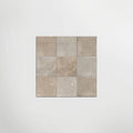 Med Stone Erice And Byblos Chequer Matt 20 x 20cm Wall & Floor Tile in a room setting