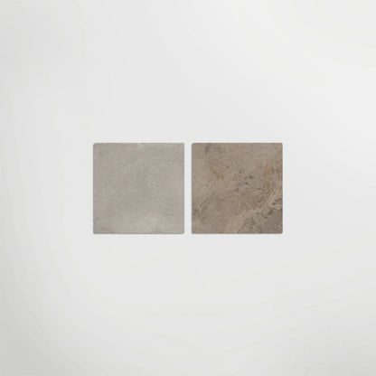 Med Stone Erice And Byblos Chequer Matt 40 x 40cm Wall & Floor Tile
