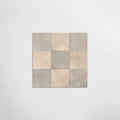 Med Stone Erice And Dor Chequered Matt 40 x 40cm Wall & Floor Tile