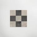 Med Stone Erice And Menfi Chequer Matt 40 x 40cm Wall & Floor Tile