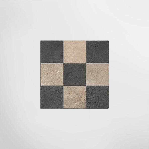 Menfi And Byblos Chequer Matt 20 x 20cm