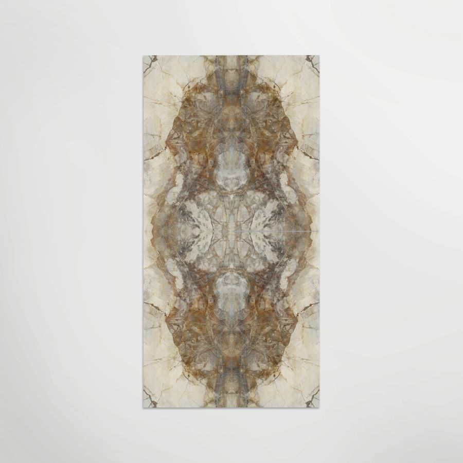 Mirrored Marble Gold A Polished 120 x 60cm Wall & Floor Tile