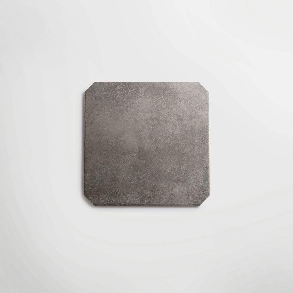 Montpellier Grey Octagon Matt 60 x 60cm Wall & Floor Tile in a room setting