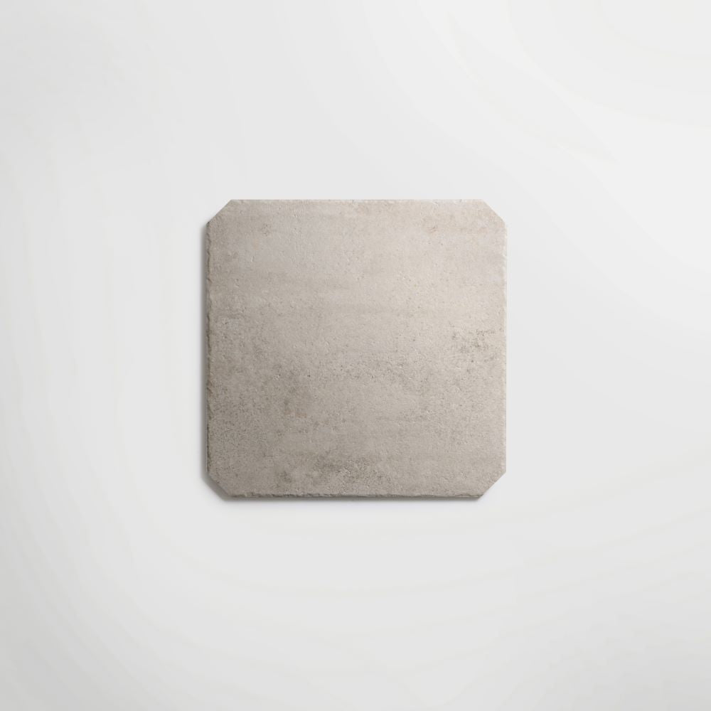 Montpellier Ivory Octagon Matt 60 x 60cm Wall & Floor Tile in a room setting