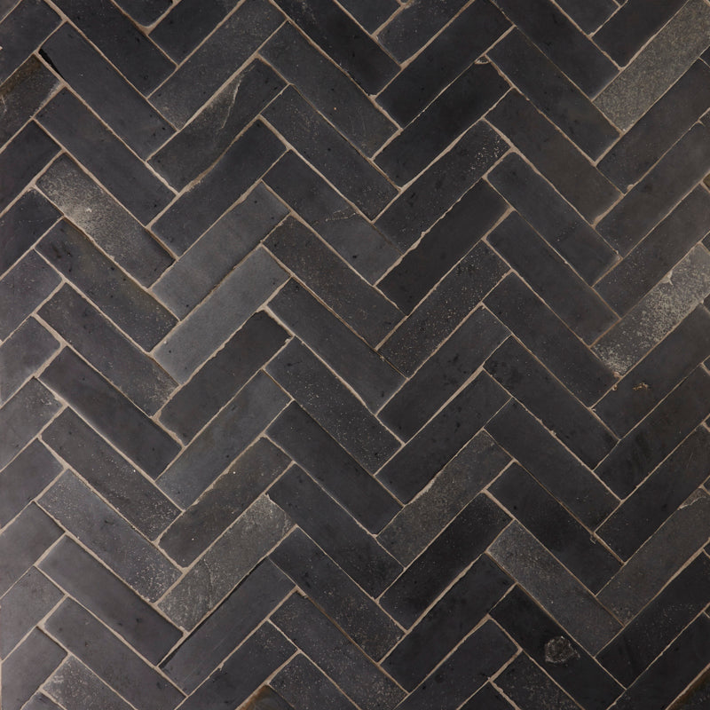 Nero Parquet Matt 25 x 7cm Wall & Floor Tile