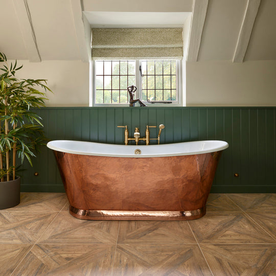 Parquet Khaki Textured 60 x 60cm Wall & Floor Tile