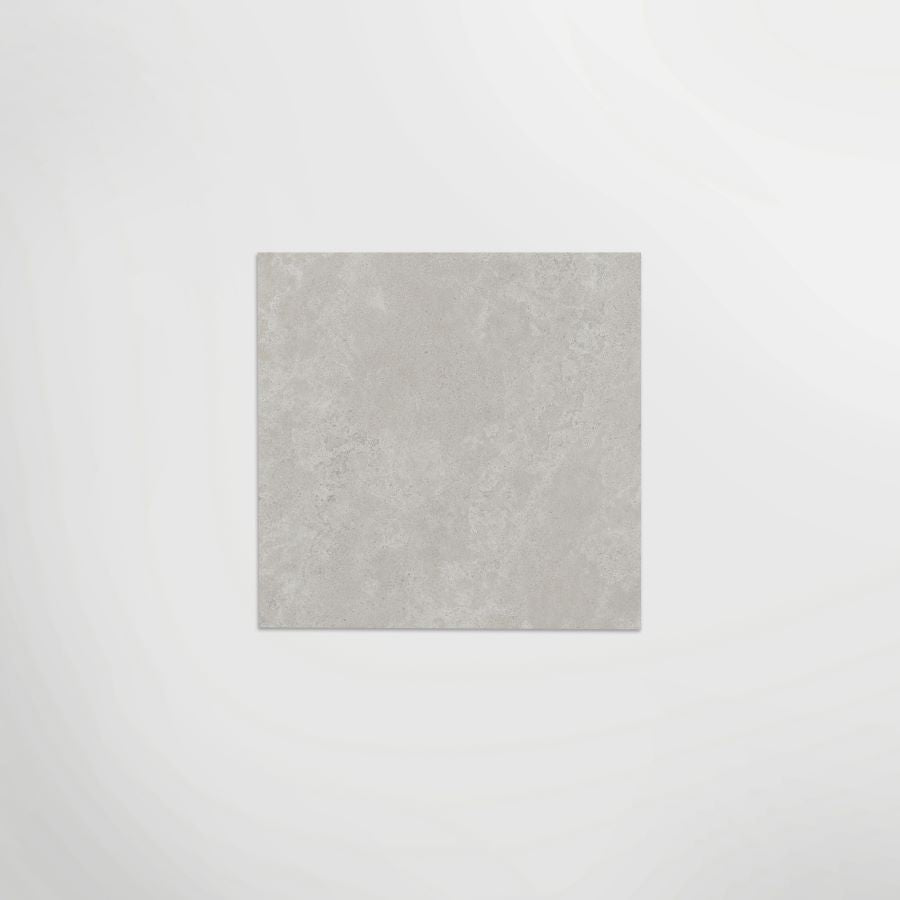 Port Stone Light Grey Matt 60 x 60cm Wall & Floor Tile