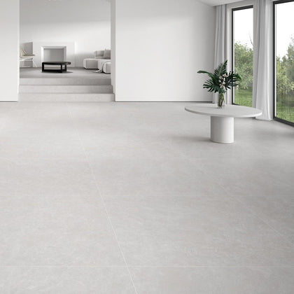 Stone White Matt 60 x 60cm Wall &