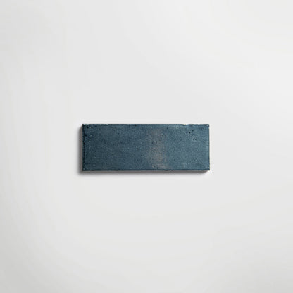 Qualis Rice Blue Polished 15 x 5cm Wall & Floor Tile