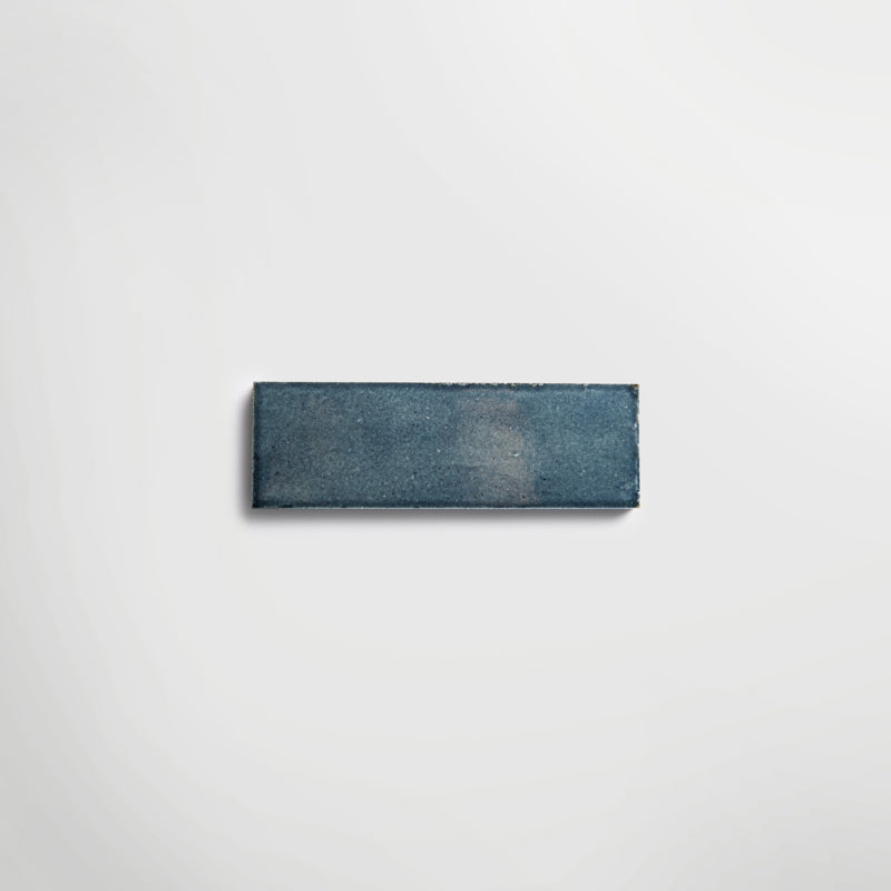 Qualis Rice Blue Polished 15 x 15cm Wall & Floor Tile