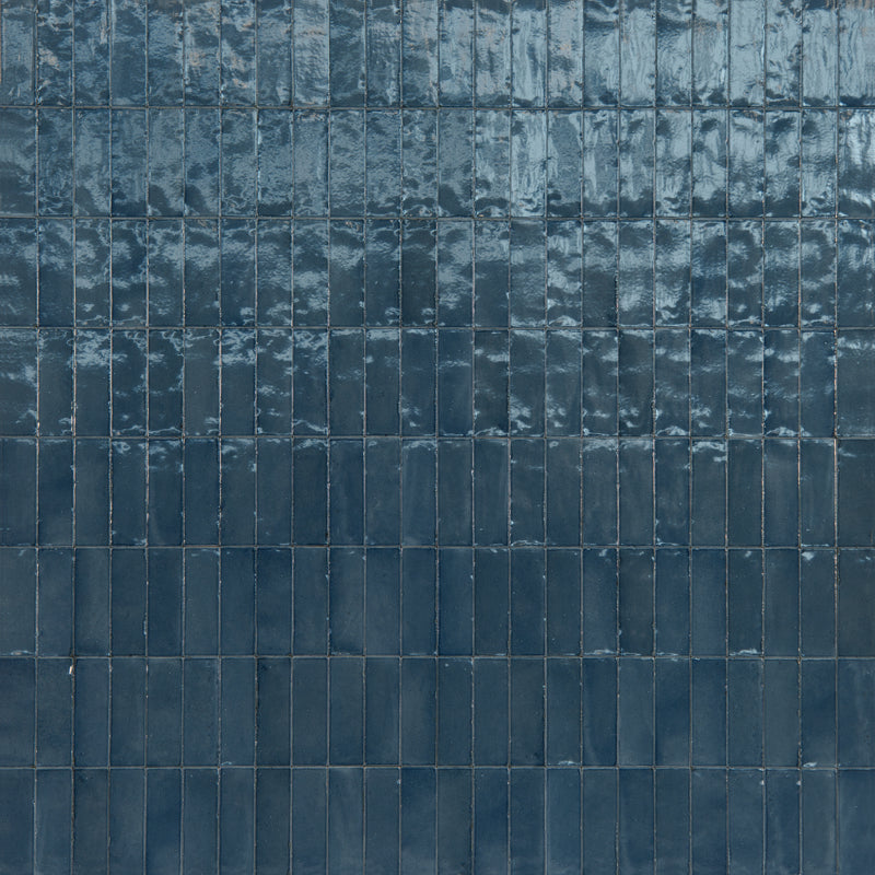 Qualis Rice Blue Polished 20 x 7.5cm Wall & Floor Tile