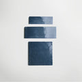 Qualis Rice Blue Polished 15 x 15cm Wall & Floor Tile