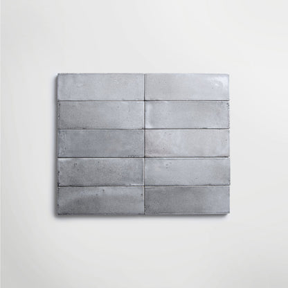 Qualis Rice Grey Polished 15 x 5cm Wall & Floor Tile