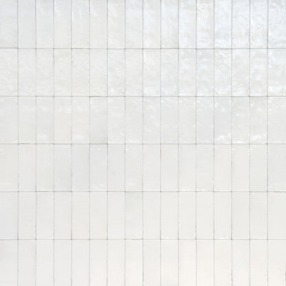 Qualis Rice White Polished 15 x 5cm Wall & Floor Tile