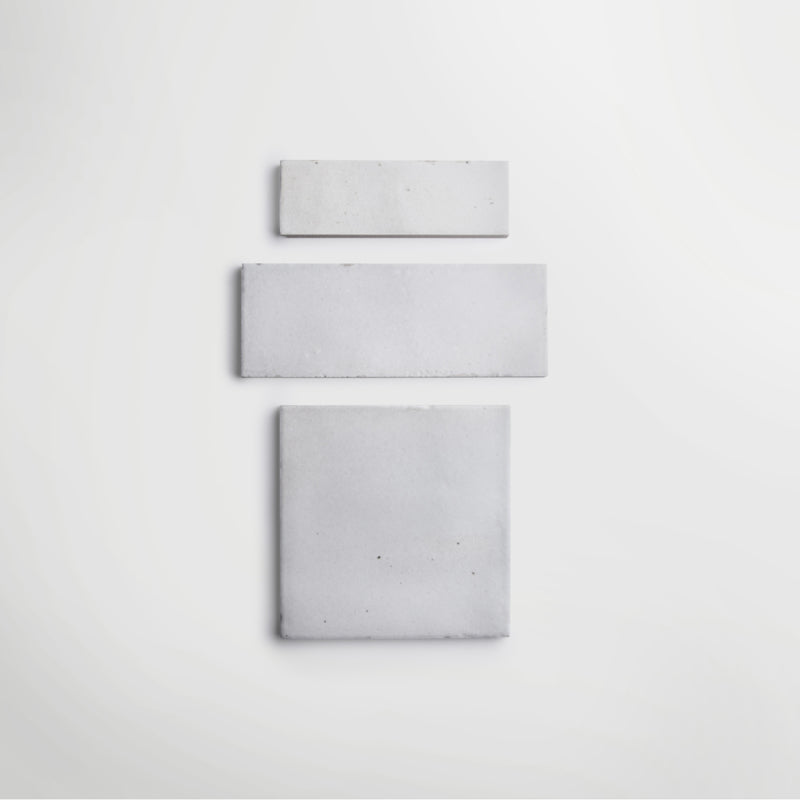 Qualis Rice White Polished 15 x 5cm Wall & Floor Tile