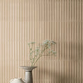 Rimo Mini Honey Polished 6 x 24cm Wall Tile in a room setting