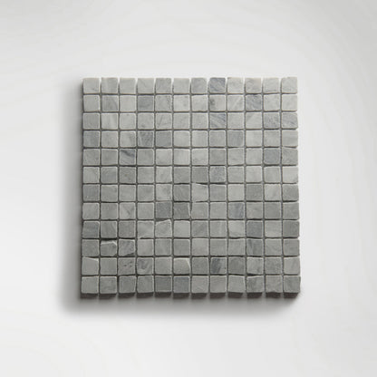 Roman Bardiglio Nuvolato Mosaic Honed 30 x 30cm Wall & Floor Tile