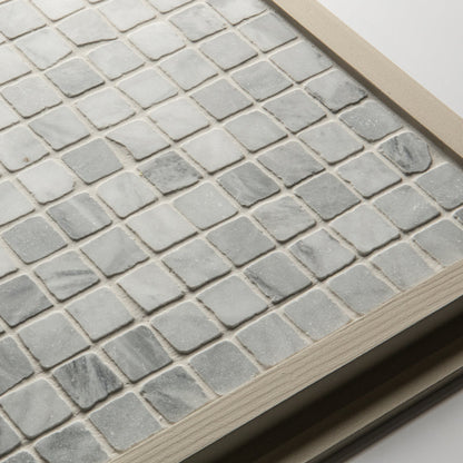 Roman Bardiglio Nuvolato Mosaic Honed 30 x 30cm Wall & Floor Tile