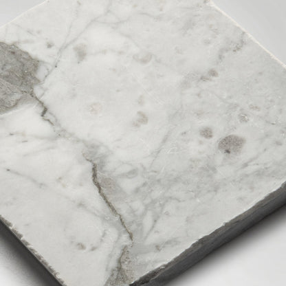 Roman Bardiglio Nuvolato Squares Tumbled 10 x 10cm Wall & Floor Tile