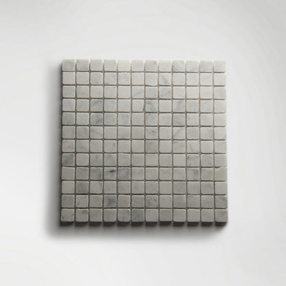 Roman Bianco Carrara Mosaic Honed 30 x 30cm Wall & Floor Tile