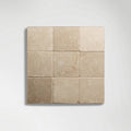Roman Botticino Squares Tumbled 10 x 10cm Wall & Floor Tile