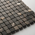 Roman Bronze Fantasy Mosaic Honed 30 x 30cm Wall & Floor Tile