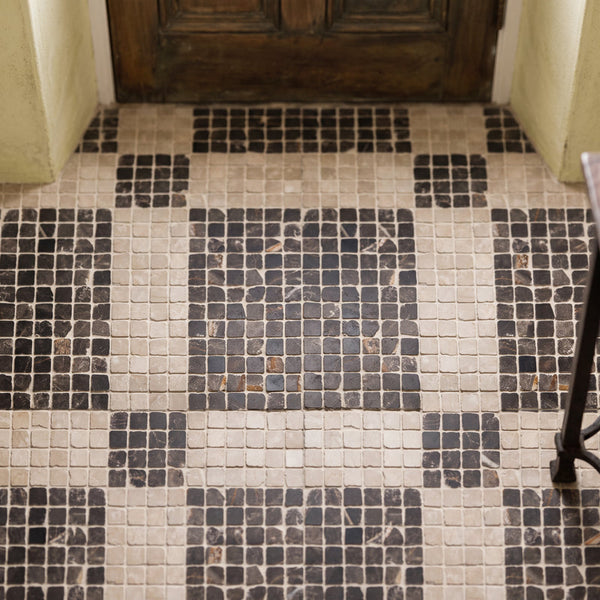 Bronze Fantasy Mosaic Honed 30 x 30cm Wall & Floor Tile