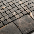 Roman Bronze Fantasy Squares Tumbled 10 x 10cm Wall & Floor Tile
