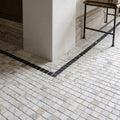 Roman Calacatta Gold Mosaic Honed 30 x 30cm Wall & Floor Tile