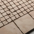 Roman Rosa Perlino Squares Tumbled 10 x 10cm Wall & Floor Tile