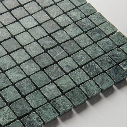 Roman Verde Guatemala Mosaic Honed 30 x 30cm Wall & Floor Tile