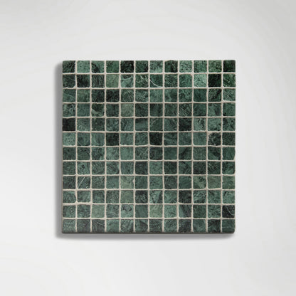 Roman Verde Guatemala Mosaic Honed 30 x 30cm Wall & Floor Tile