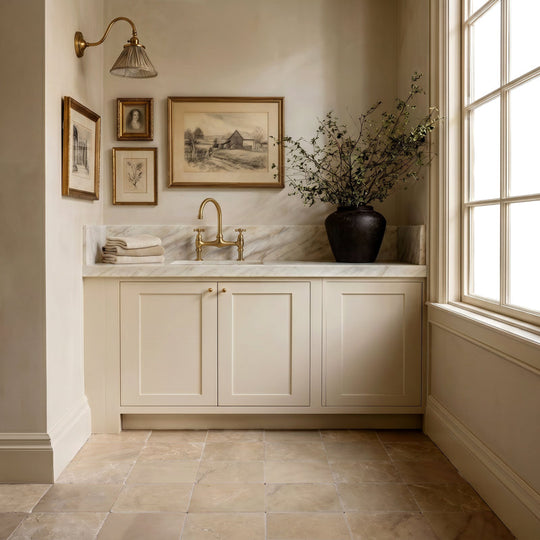 Rosa Andalusia Tumbled 30 x 30cm Floor Tile