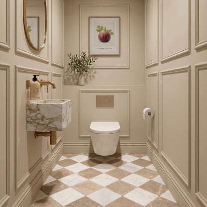 Rosa Andalusia Tumbled 30 x 30cm Floor Tile