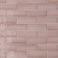 Rosa Tone Polished 20 x 6.5cm Wall & Floor Tile