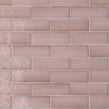 Rosa Tone Polished 20 x 6.5cm Wall & Floor Tile