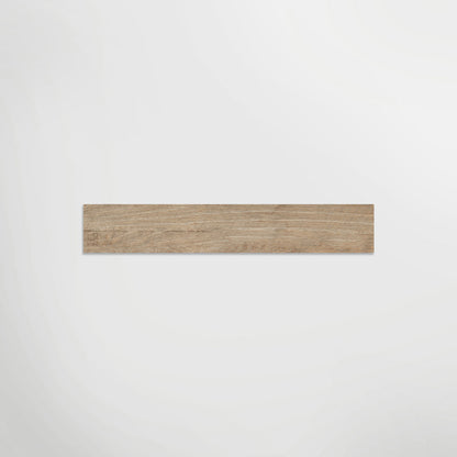 Saint Wood Almond Matt 60 x 10cm Wall & Floor Tile