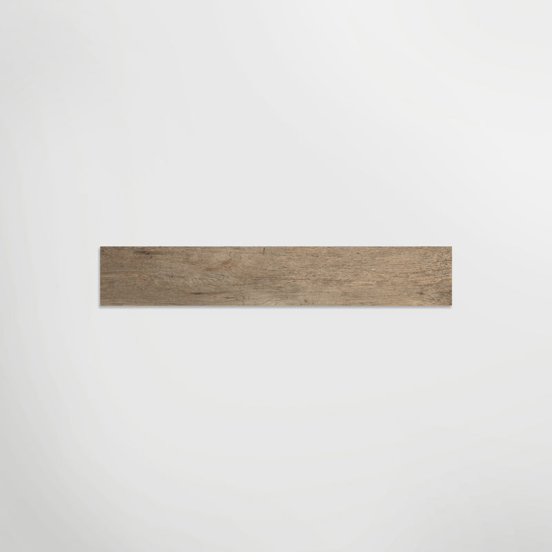 Saint Wood Rustic Brown Matt 60 x 10cm Wall & Floor Tile