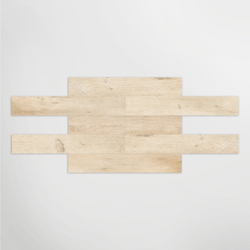Saint Wood Rustic Honey Matt 60 x 10cm Wall & Floor Tile