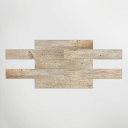 Saint Wood Rustic Walnut Matt 60 x 10cm Wall & Floor Tile