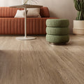 Saint Wood Walnut Matt 180 x 30cm Wall & Floor Tile in a room setting