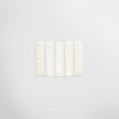 Sensa Mini Salt Polished 6 x 24cm Wall Tile