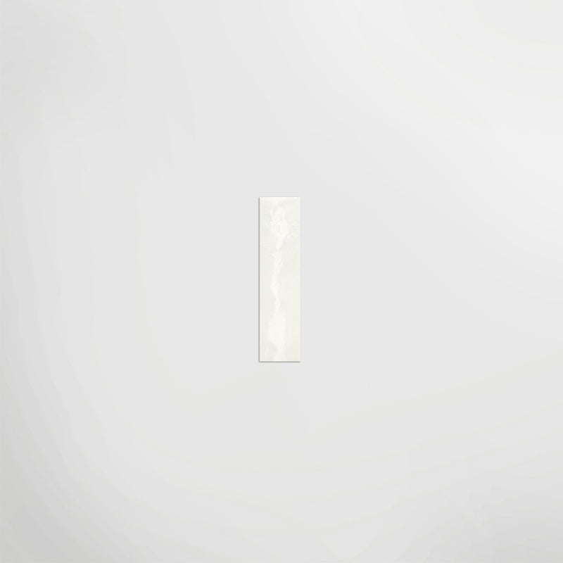 Sensa Mini Salt Polished 6 x 24cm Wall Tile