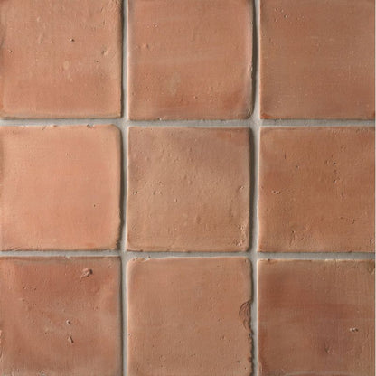 Spanish Handmade Terracotta Natural 20 x 20cm Floor Tile