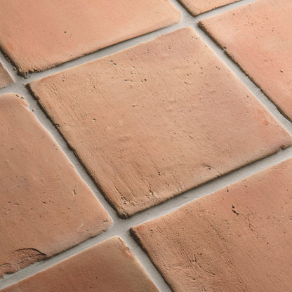 Spanish Handmade Terracotta Natural 20 x 20cm Floor Tile