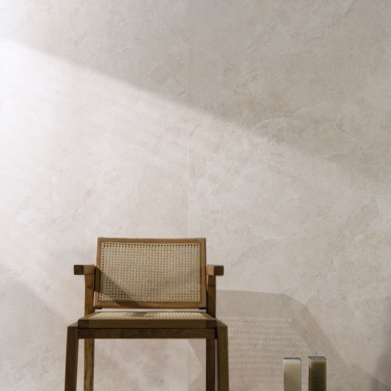 Stonehaven Bone Textured 100 x 100cm Wall & Floor Tile