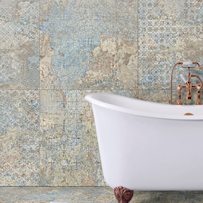 Tappeto Matt 100 x 50cm Wall & Floor Tile in a room setting