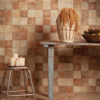 Terra Square Matt 22.3 x 22.3cm Wall & Floor Tile