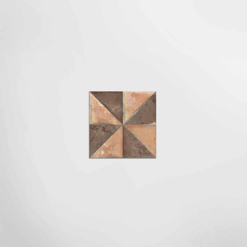 Terra Triangle Matt 22.3 x 22.3cm Wall & Floor Tile